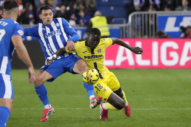 Kết quả Alaves vs Villarreal Ngày 14/3/2026 Vòng 28 La Liga 1 Alaves vs Villarreal - Tàu Ngầm Vàng mất điểm đáng tiếc